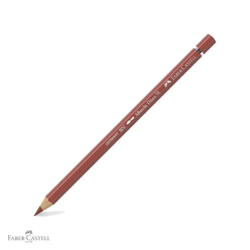 Creion colorat acuarela Faber-Castell Albrecht Durer rosu venetian 190, mina 3.8mm, pentru artisti Promoție
