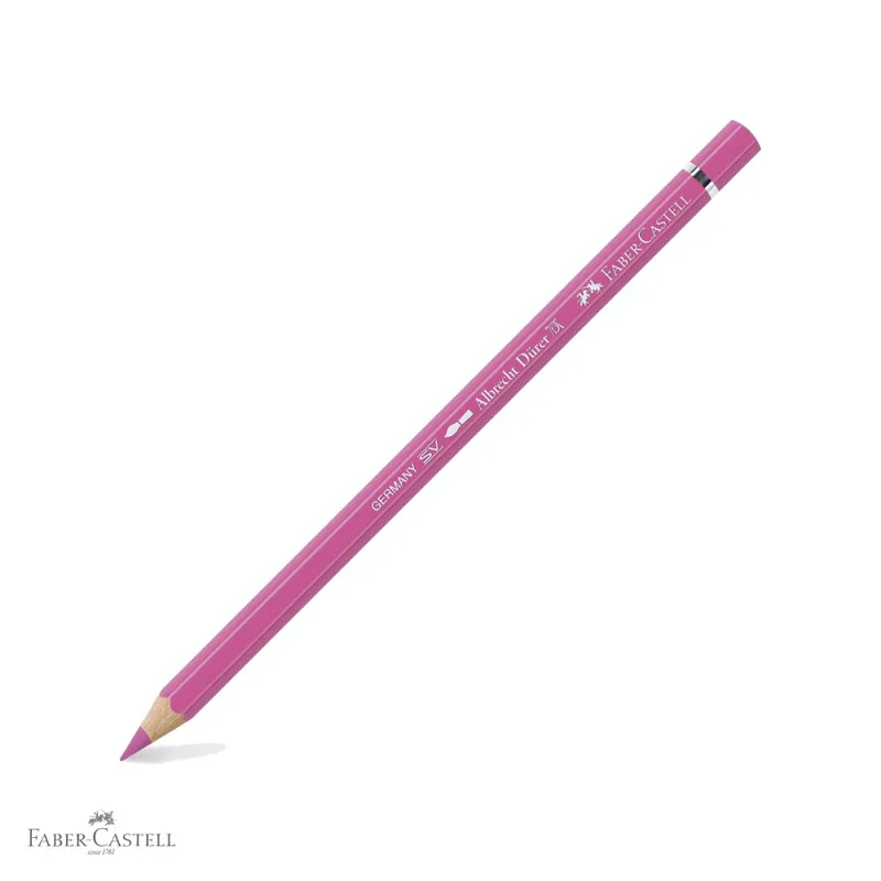 Creion colorat acuarela Faber-Castell Albrecht Durer roz stalactita 129, mina 3.8mm, pentru artisti Plată sigură