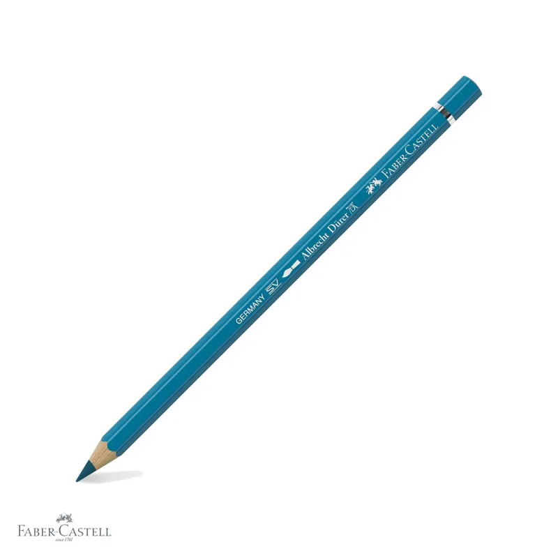 Creion colorat acuarela Faber-Castell Albrecht Durer turcoaz-cobalt 153, mina 3.8mm, pentru artisti Retur gratuit