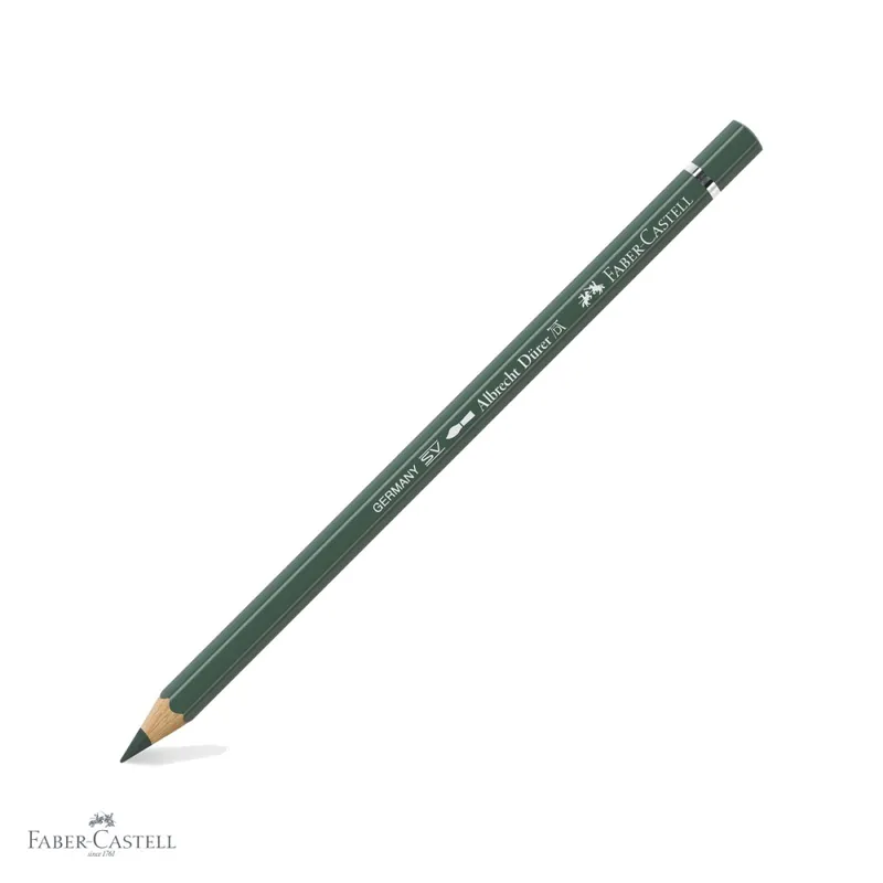 Creion colorat acuarela Faber-Castell Albrecht Durer, verde ienupar 165, pentru artisti profesionisti Cel mai bun preț