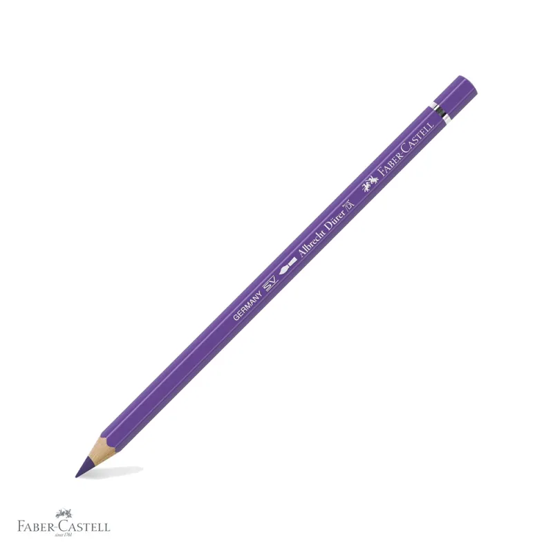 Creion colorat acuarela Faber-Castell Albrecht Durer violet 138, mina 3.8mm, pentru artisti profesionisti Livrare rapidă