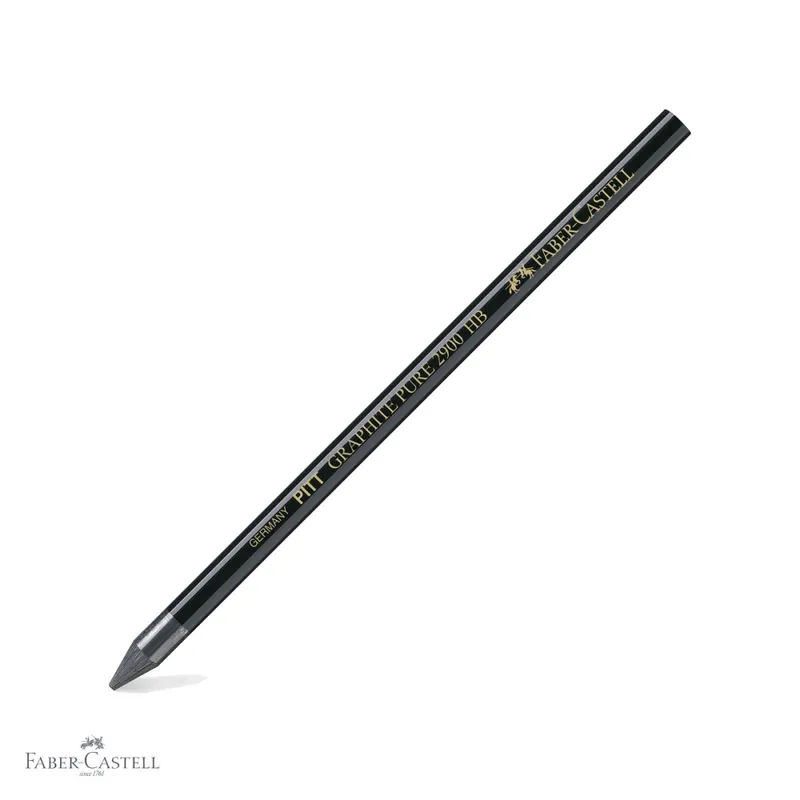 Cel mai vândut Creion grafit fara lemn Faber-Castell Pitt Monochrome HB, pentru nuante expresive si acoperire suprafete mari