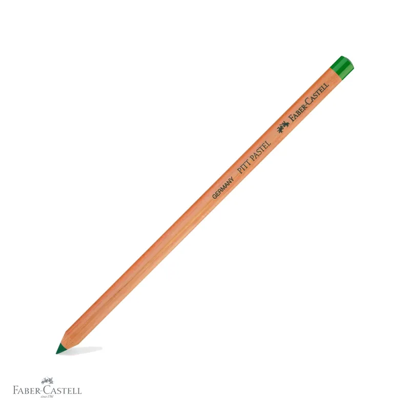 Popular Creion pastel uleios Faber-Castell Pitt, verde pin, pentru contururi si detalii fine
