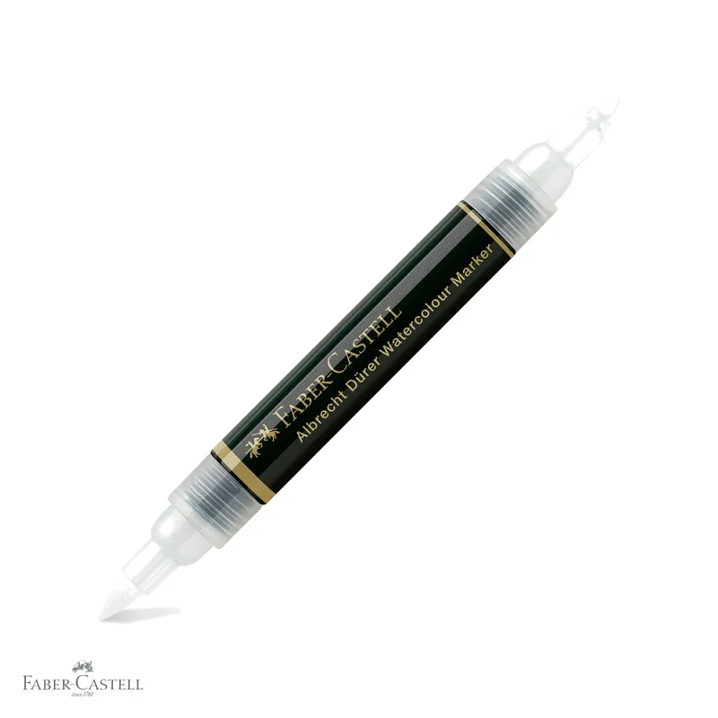 Blender marker solubil Faber-Castell Albrecht Durer, varf pensula si fineliner, pentru estompare culori Retur gratuit