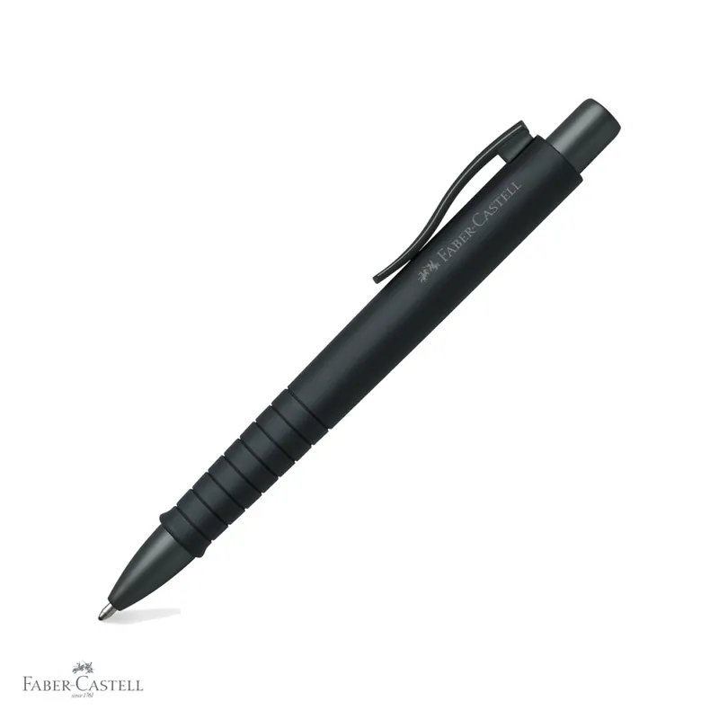 Reducere specială Pix cu mecanism Faber-Castell Poly Ball XB, grip antialunecare, varf extra-lat, scriere albastra