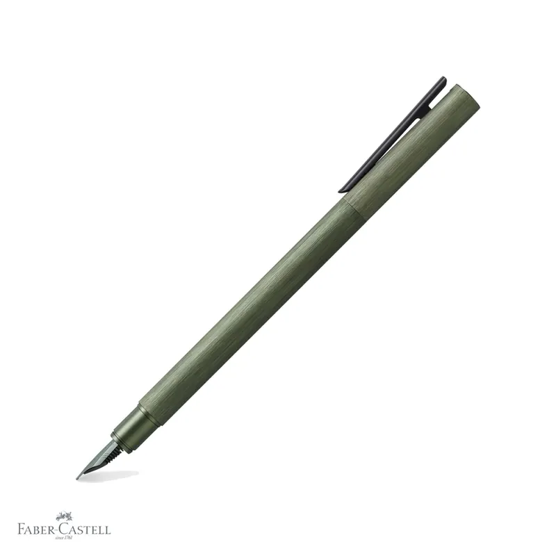 Cumpără acum Stilou Faber-Castell Neo Slim din aluminiu anodizat verde, penita B din otel inoxidabil, pentru profesionisti