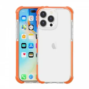 CELLECT Rezistent la șocuri silicon toc iPhone 16 Pro Max portocaliu Comandă acum