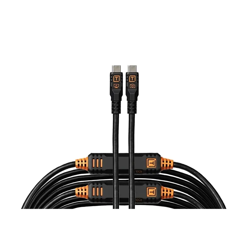 TETHERTOOLS TetherPro Optima 10G USB-C 9.4m Straight to Straight (negru) Super ofertă