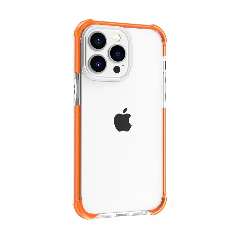 CELLECT Rezistent la șocuri silicon toc iPhone 13 Pro Max portocaliu Cel mai vândut