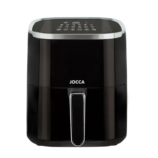 Friteuza cu aer cald Jocca 5L 1450W Negru LED Touchscreen Preț mic