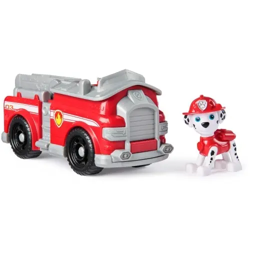 Figurina PAW Patrol Marshall cu Vehicul de Pompieri 7 cm Plastic Reciclat Comandă acum