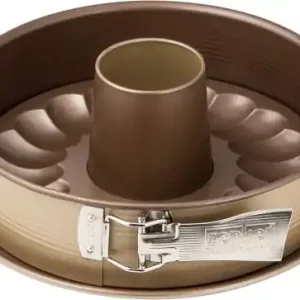 Forma de copt Zenker 7352 Mojave Gold 26 cm MahagoniGold cu baza detasabila Preț redus