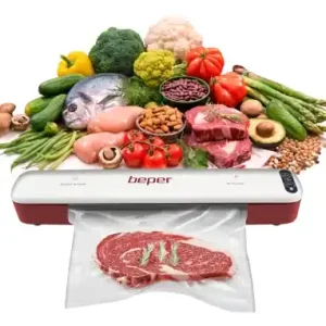 Aparat de vidat Beper P102CON001 functie dubla 5 pungi incluse albgri Reducere specială