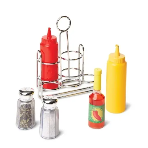Premium Set accesorii pentru bucatarie copii Melissa Doug 6 piese functionalitate realista