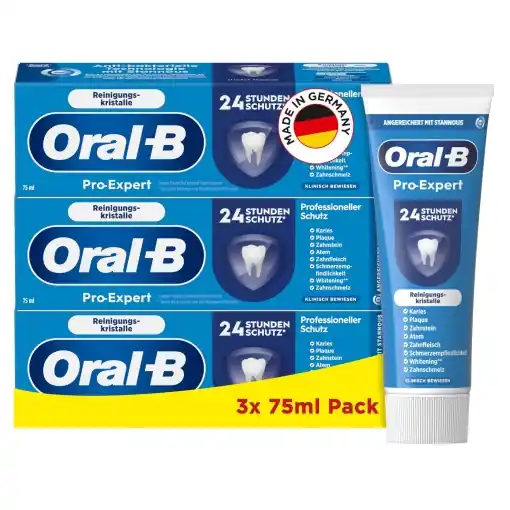 Pasta de dinti Oral-B Pro-Expert 24h Protectie cu Fluor si Aroma de Menta Livrare expres