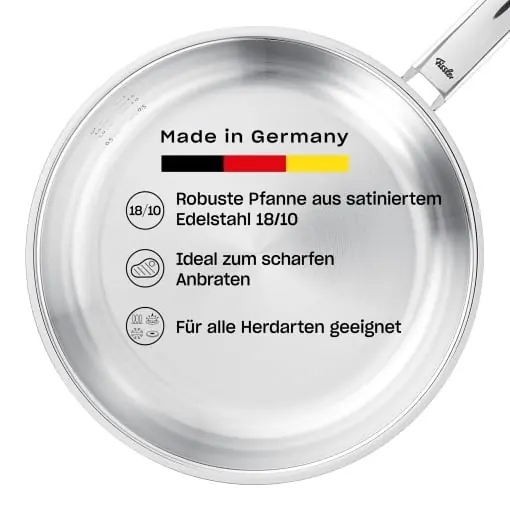 Lichidare de stoc Tigaie Fissler Pure Collection 20 cm Otel Inoxidabil Inductie