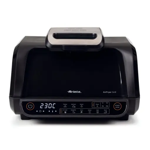 Friteuza cu aer si grill Ariete 4635 1700W capacitate 8L 8 functii touchscreen negru Bestseller