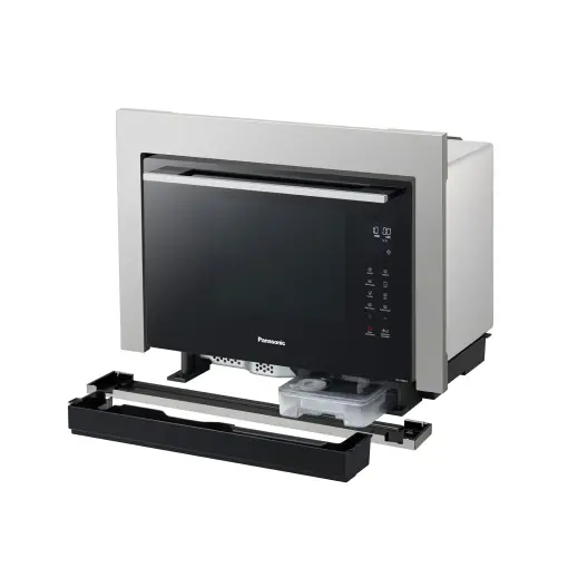 Ieftin Rama incorporabila Panasonic NN-TK81LCSCP din otel inoxidabil pentru cuptor combinat cu microunde si aburi NN-CS89LBGPG