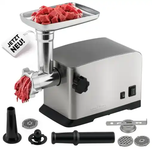 Ultima șansă Masina de tocat carne ProfiCook PC-FW 1272 1200W functie revers accesorii pentru carnati si biscuiti