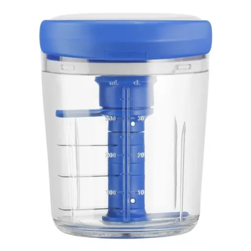 Preț promoțional Tefal Jamie Oliver Chop Shaker K1644344 AlbAlbastru 450 ml Zerkleinerer manual