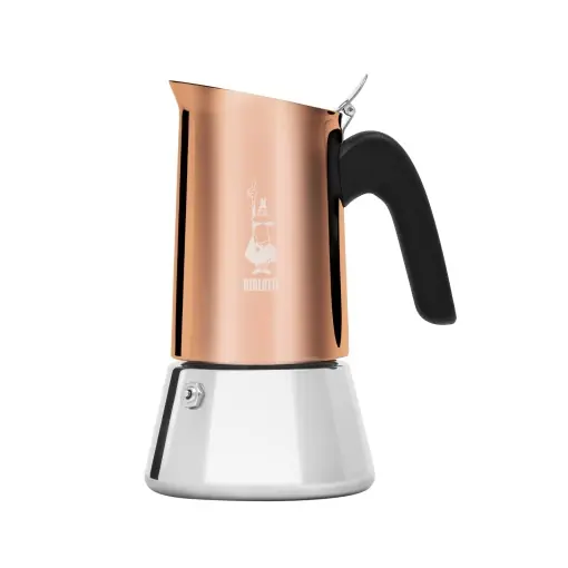 Livrare rapidă Cafetiera Bialetti New Venus Bronze 4 cesti otel inoxidabil compatibila inductie
