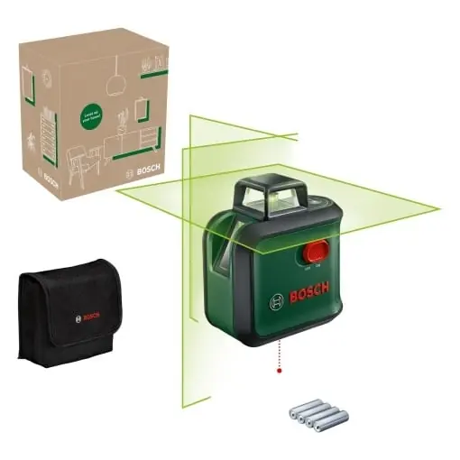 Vezi acum Laser cu linii incrucisate Bosch AdvancedLevel 360 360deg Linie Orizontala Tehnologie Laser Verde
