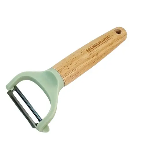 Transport gratuit Fackelmann Ocean Y-Schaler 17 cm lemn FSC lama inox maner antialunecare culoare verde