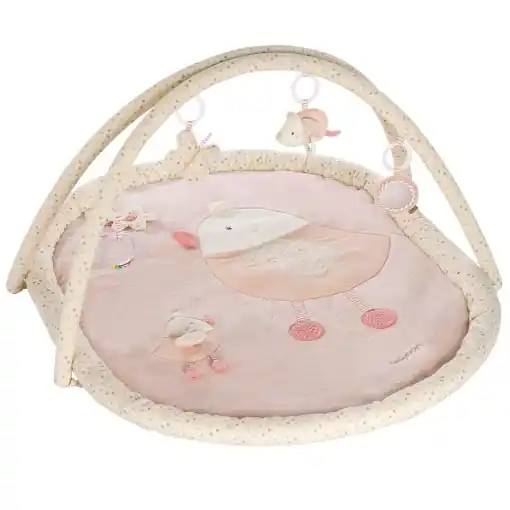 Covor de joaca Fehn 3-D Activity Decke Vogel 045062 Glow-in-the-dark pentru bebelusi Premium