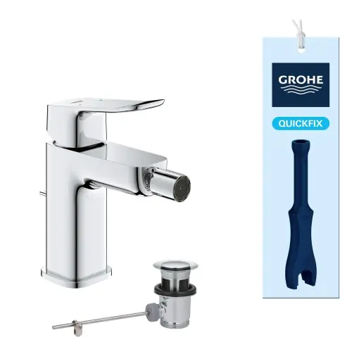 Expediere rapidă GROHE Dice Bidetarmatur 1018770000 Crom Economisire Apa Instalare Rapida