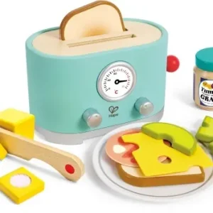 Doar azi Set Toaster Hape Pop-Up Design Modern Accesorii Incluse 24 luni