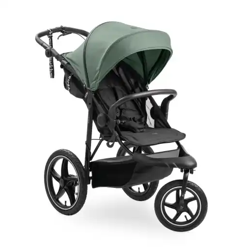 Bestseller Carucior sport Hauck Runner 3 Jungle Green roti mari suspensie pliere compacta