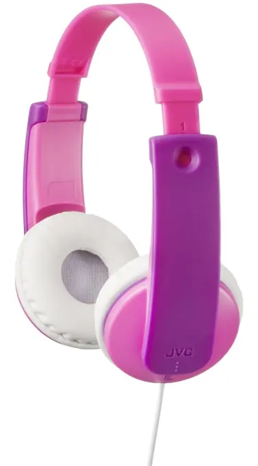 Casti pentru copii JVC HAKD7 Rosa Confort si Durabilitate Popular
