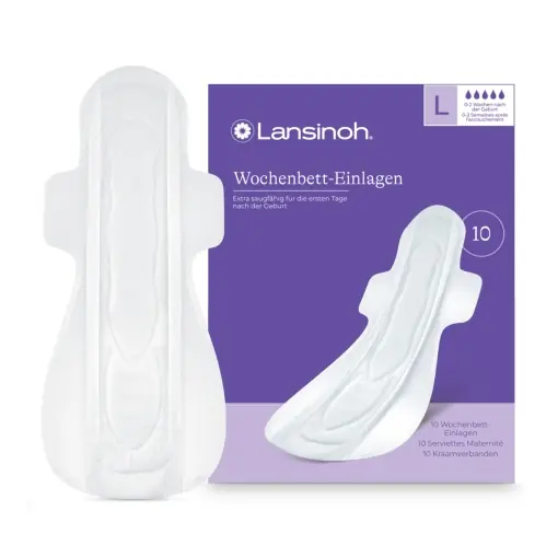 Absorbante postnatale Lansinoh extra absorbante 10 bucati confort si protectie maxima Popular
