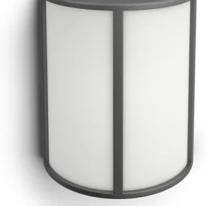 Aplica de perete LED Philips MyGarden Stock 6W lumina calda antracit Preț promoțional