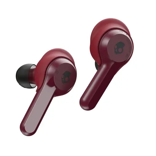 Casti wireless Skullcandy Indy Bluetooth IP55 rezistent la apa si praf 16 ore autonomie Rosu Moab Livrare rapidă