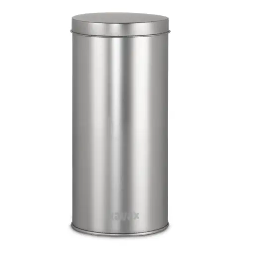 Cutie metalica Xavax pentru depozitare cafea si alimente capacitate mare culoare argintie Ofertă specială