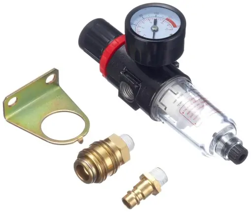 Discount Filtru regulator de presiune Einhell R 14 cu manometru reglabil pana la 8 bar