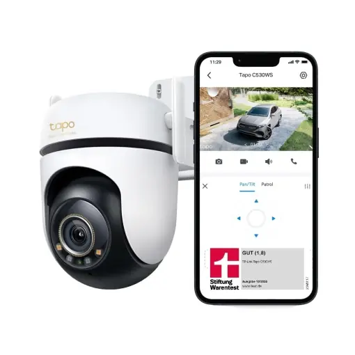 Ofertă limitată Camera de supraveghere Tapo C530WS 360deg 3K 5MP Night Vision color