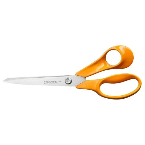 Noutate Foarfeca universala Fiskars Classic 1075034 21 cm otel inoxidabil portocalie