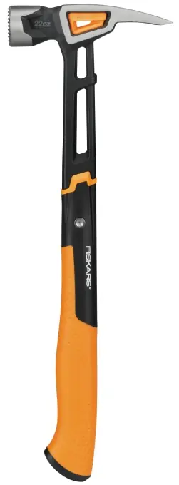 Ciocan Fiskars IsoCore XXL 1020216 Tehnologie Anti-Vibratii NegruPortocaliu 41 cm Preferatul clienților