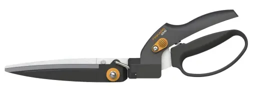 Foarfeca pentru margini gazon Fiskars SmartFit GS40 unghi reglabil 180deg 355 cm negruportocaliu Cumpărături sigure