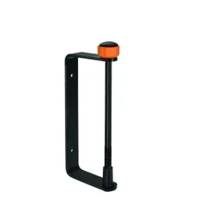Cel mai bun preț Suport de perete Fiskars pentru Waterwheel S 1020448 montaj simplu constructie metalica negruportocaliu