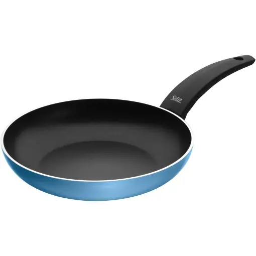 Chilipir Tigaie Silit Belluna 24 cm Aliaj Aluminiu Antiaderenta Albastra