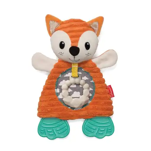 Infantino Go Gaga Cuddly Teether Fox 316201 Jucarie multisenzoriala pentru bebelusi Comandă acum