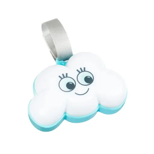 Lichidare de stoc Lampa de veghe Badabulle Nachtlicht Wolke cu 15 melodii si 6 culori luminoase