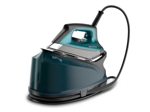 Statie de calcat Rowenta Compact Steam Pro DG7621 Abur de inalta presiune 62 Bar Rezervor 11L AlbastruNegru Comandă acum