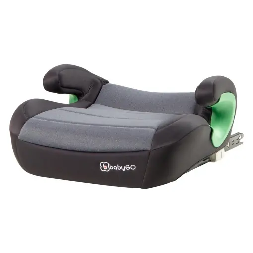 Transport gratuit BabyGO Bursa III Sitzerhohung Isofix pentru copii 135-150 cm Gri