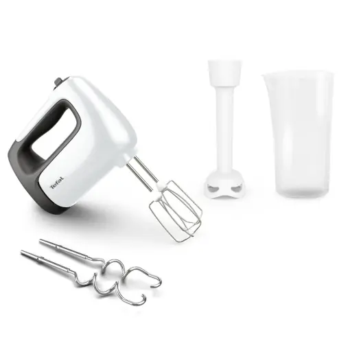 Ofertă exclusivă Mixer de mana Tefal PrepMix HT4611 500W AlbNegru Turbo 5 viteze
