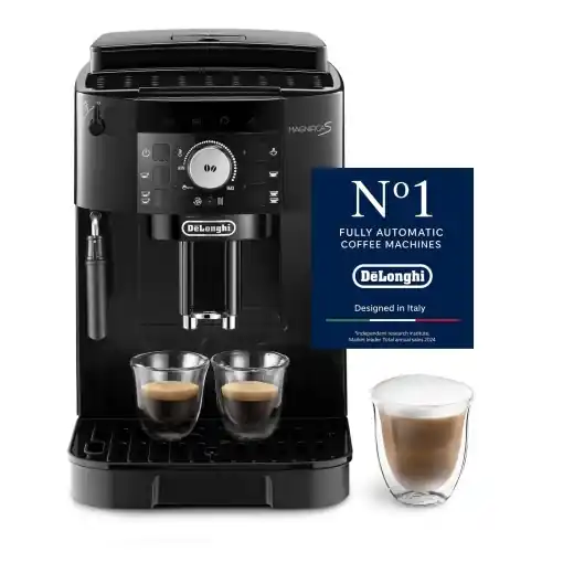 Popular Espressor automat DeLonghi Magnifica S ECAM11112B functie spumare lapte negru