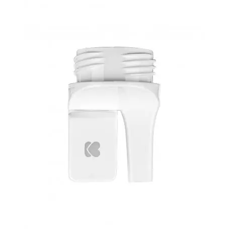 Adaptor pentru pompe de lapte Kikka Boo set 2 bucati alb Reducere extra